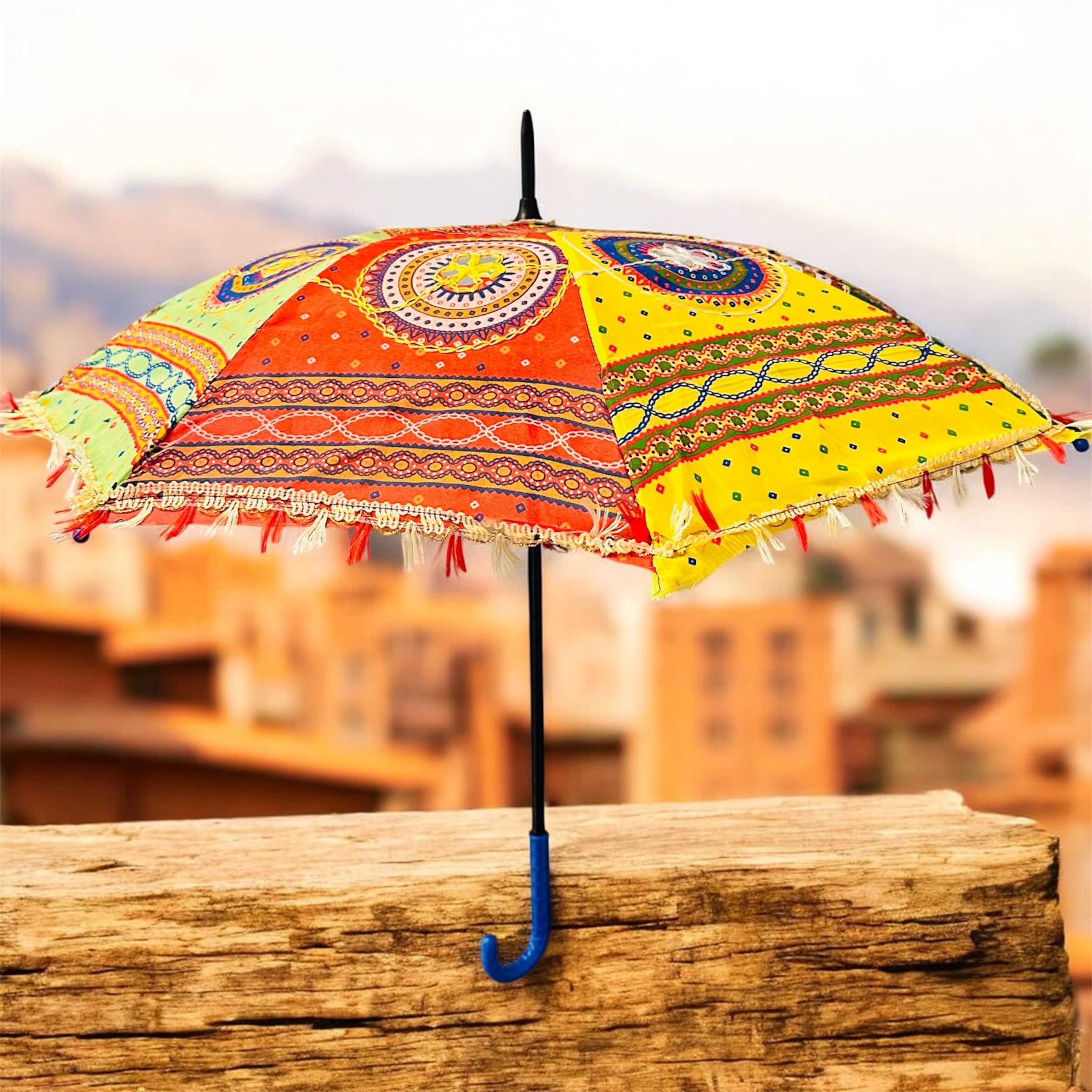 Mehendi Umbrella Multicolor
