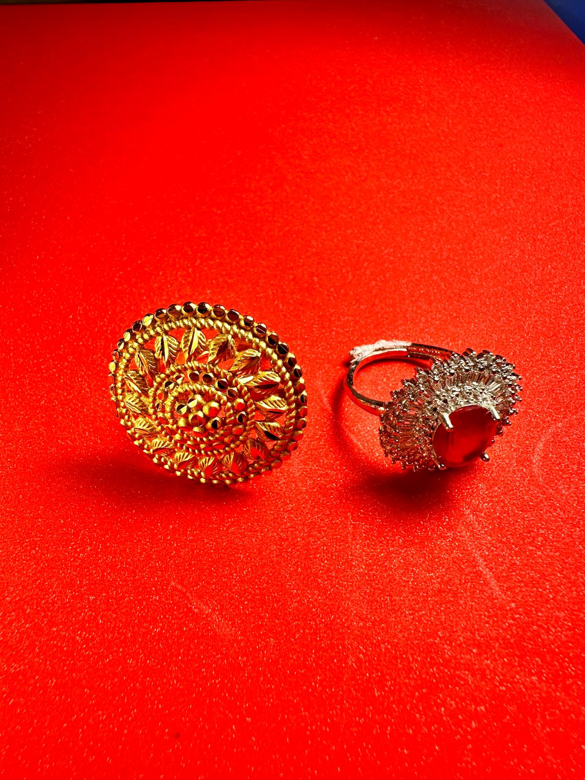 AD Premium Ring Perfect for Saree Blouse, Festival, Party-Function