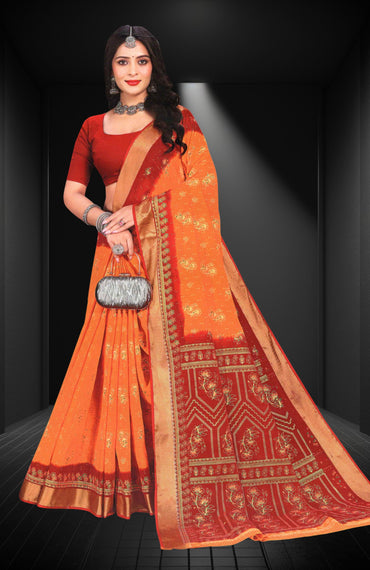 Pure Cotton Kaveri Light Weight Saree, 8 Design