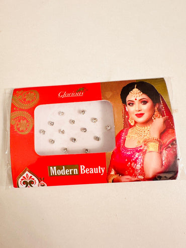 Tika (Bindi) Silver White | 7 Design