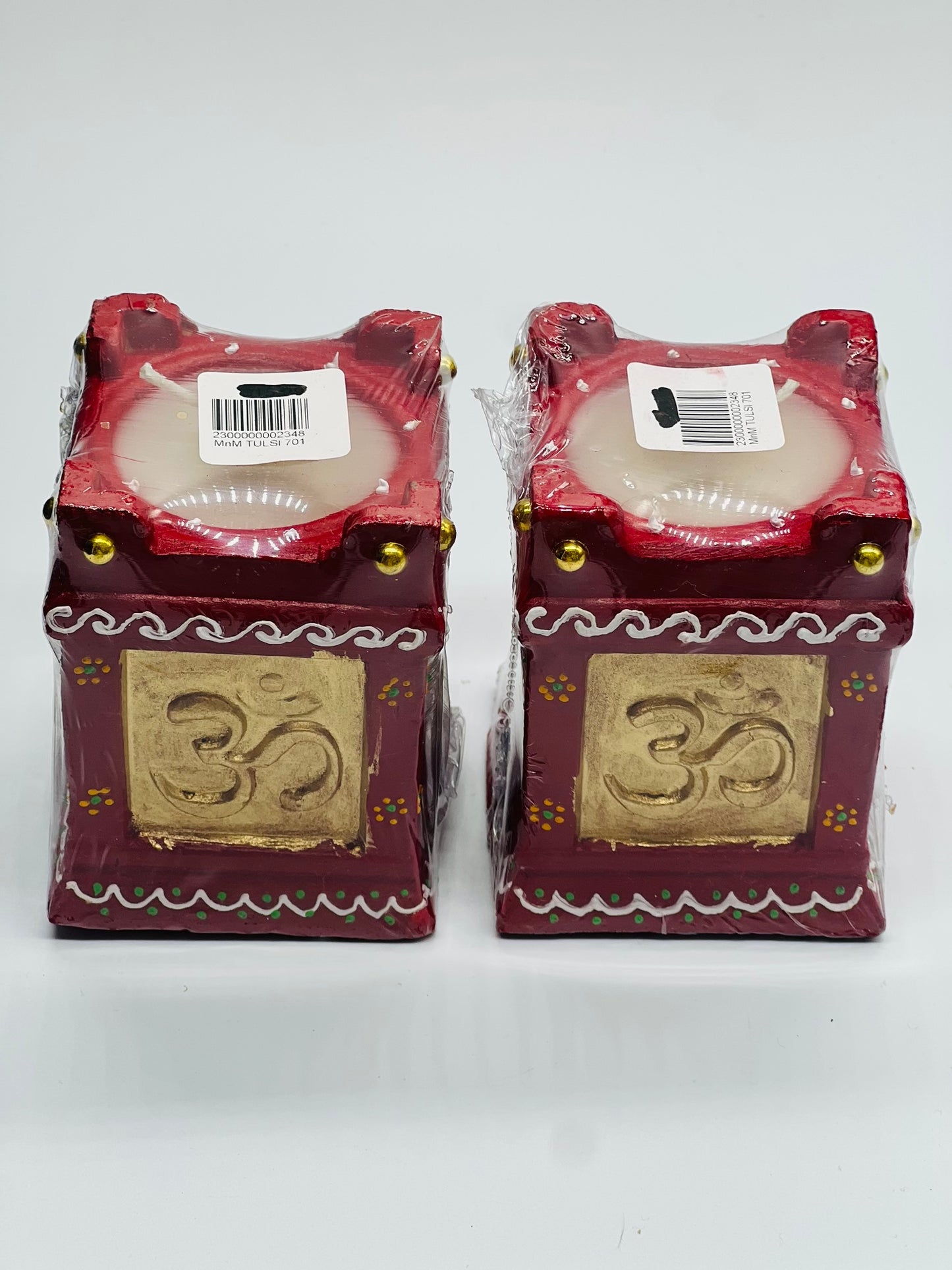 Tulsi Wax Diya 4 Design