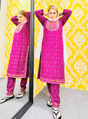 Beautiful 3Pc Kurtha Suit
