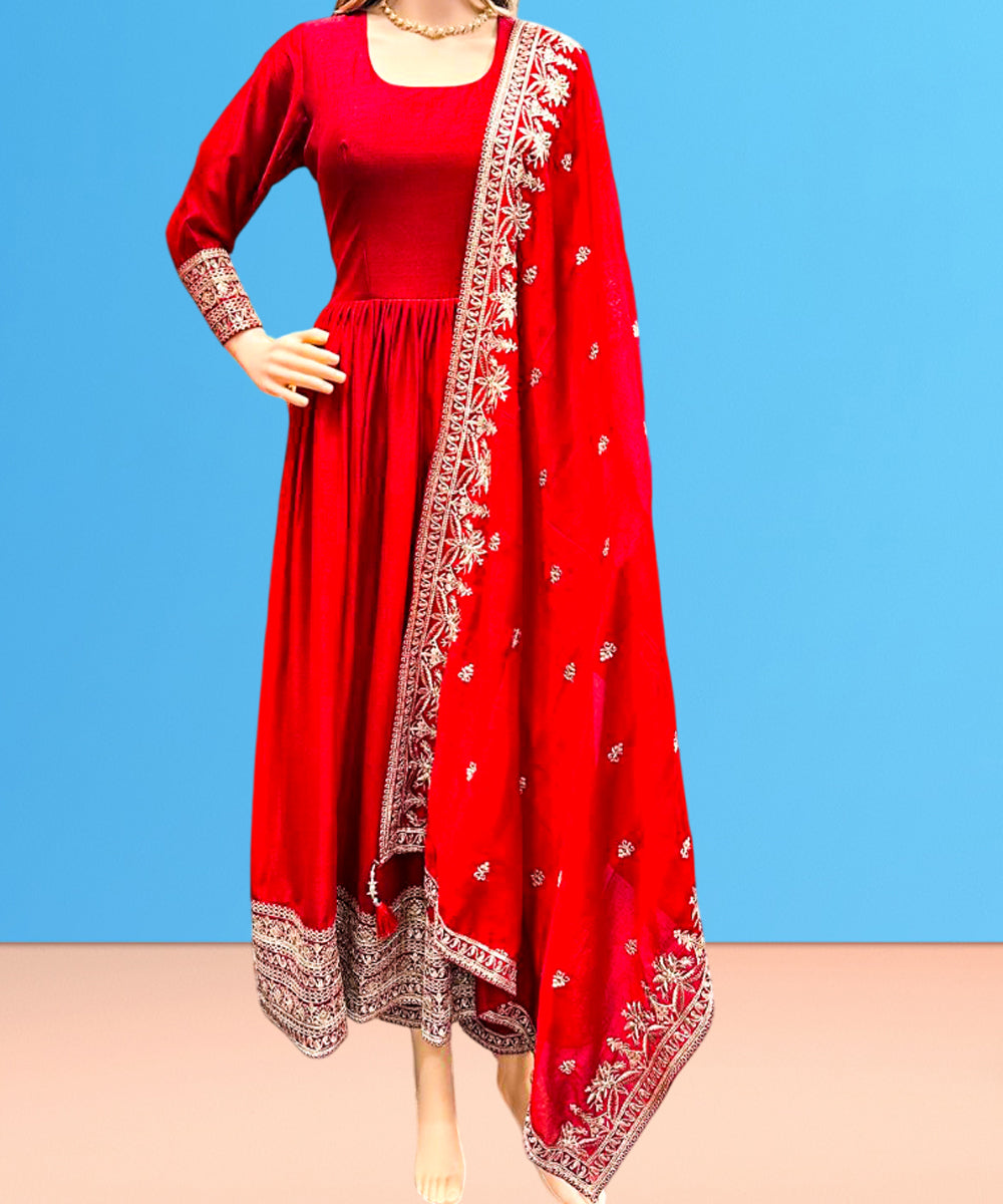 Anarkali Set Chinon 36-44