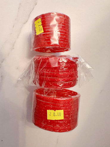 Cutting Designed Glass Bangles 2.2-2.6