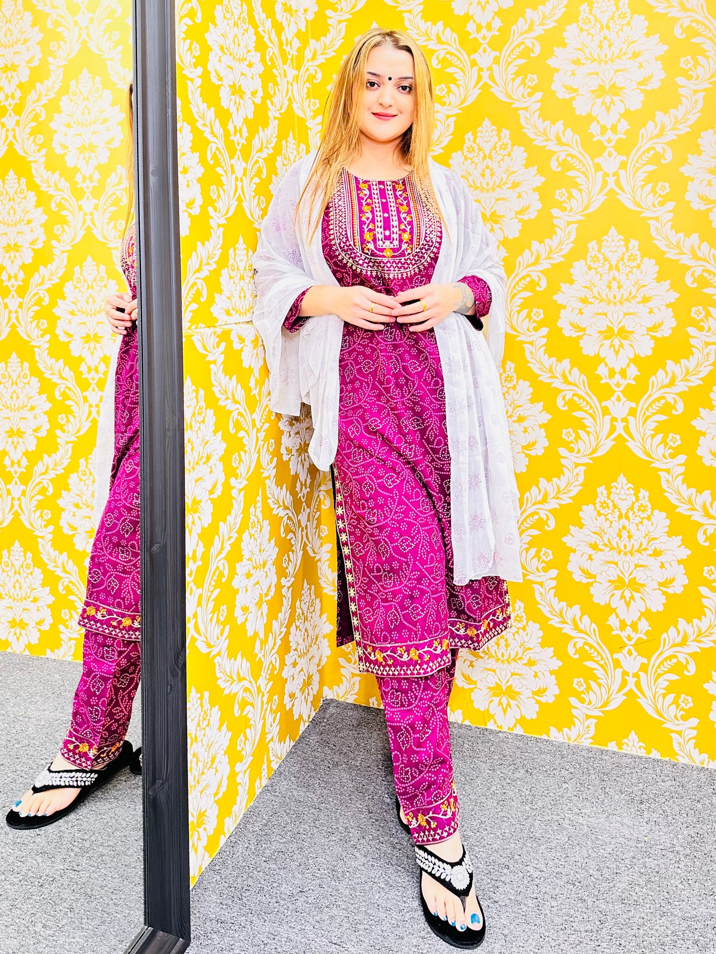 Beautiful 3Pc Kurtha Suit