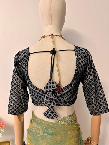 Party Wear Blouse Black 0226