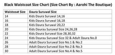 Kids Waistcoat For Daura Suruwal