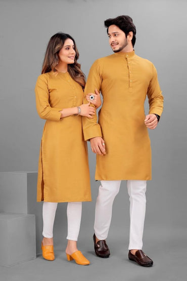 Men's Cotton Kurta Top | 2 Colors