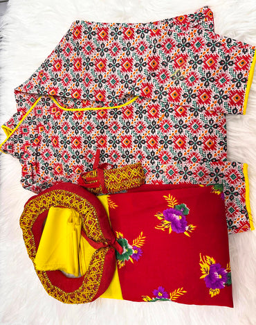 Girls Cultural Dress Set Size 2