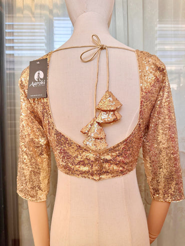 Party Wear Designer Blouse Golden TS 36-38
