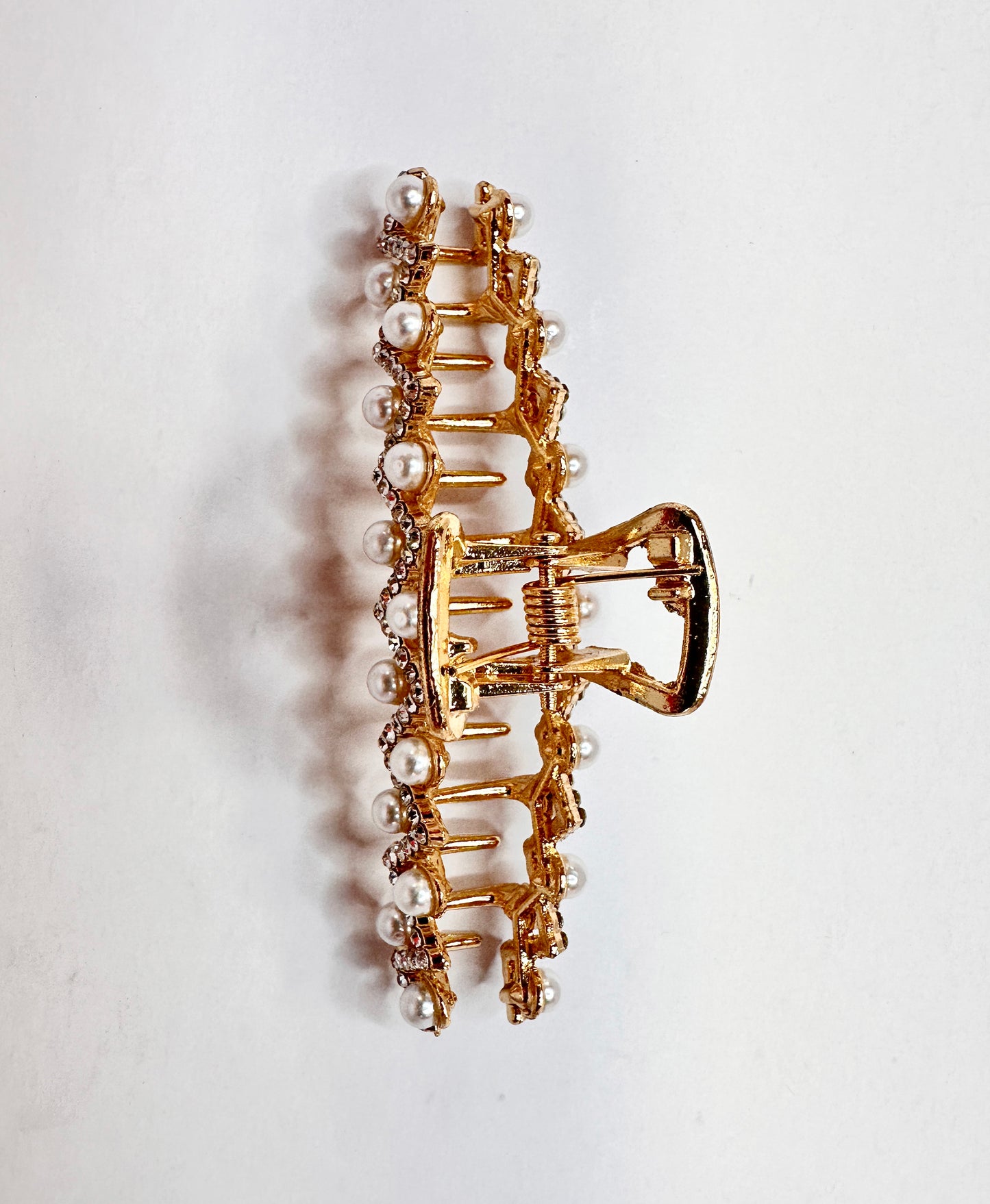 Hair Clip-Moti-Gold