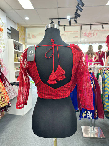 Party Wear Soft Sequence Blouse