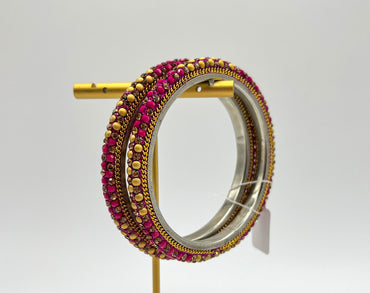 Party Wear Pair Bangle 2.6 | 6 Colors
