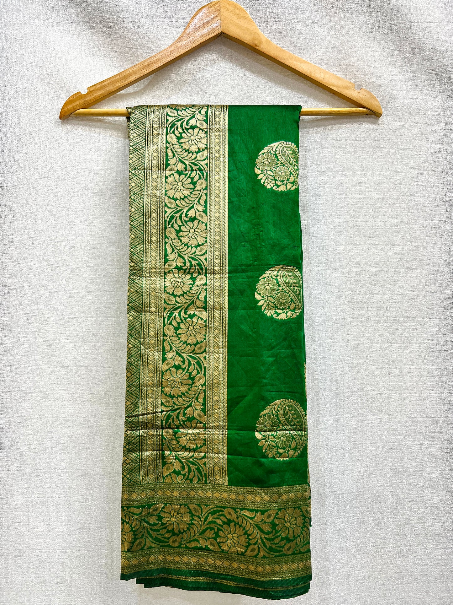 Green Georgette Saree