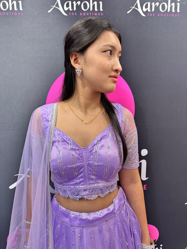 Lavender Lehenga Choli 36-38