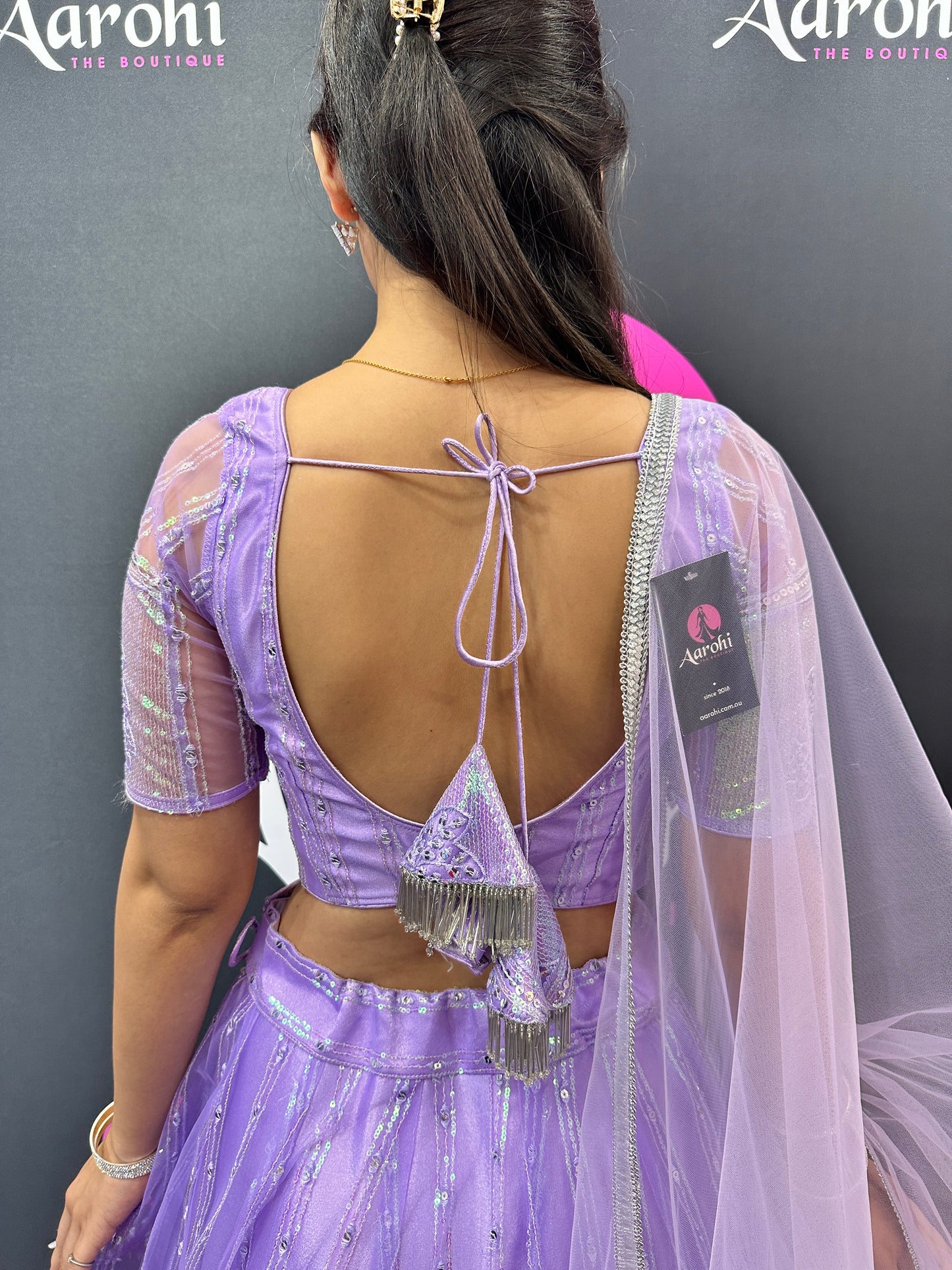 Lavender Lehenga Choli 36-38