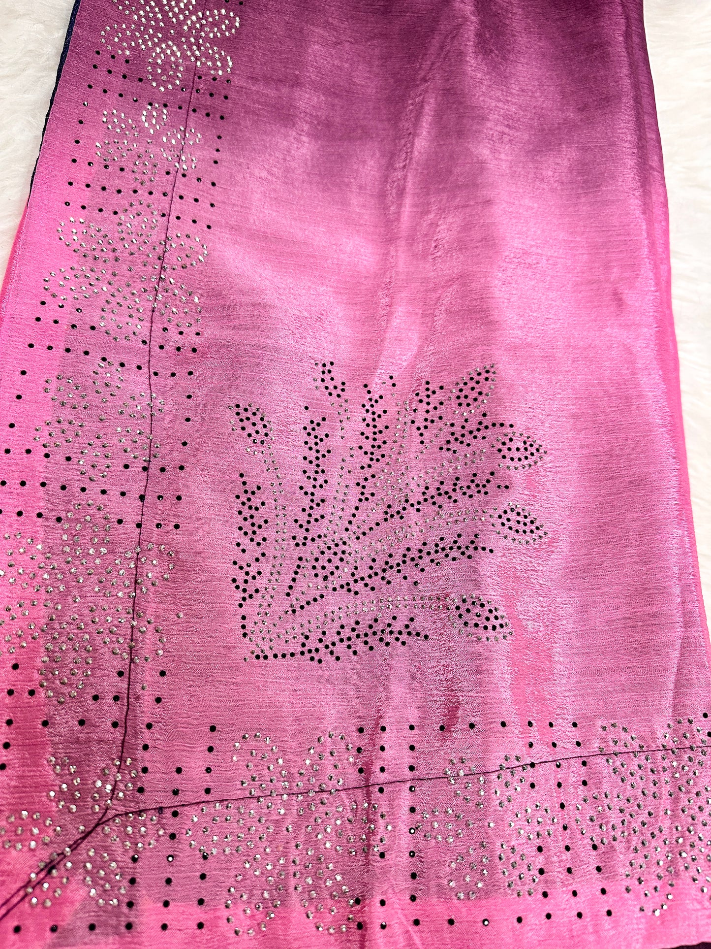 Dual Color Party Wear Saree