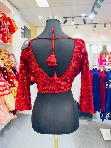 Designer Sequence Party Wear Blouse