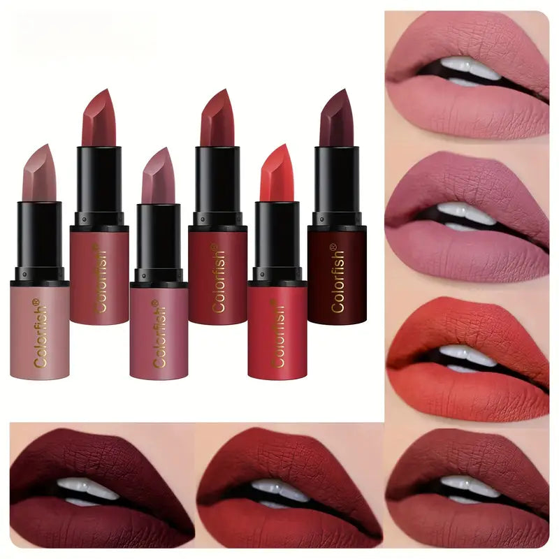 Lipstick Long-Lasting, Waterproof, Smudge-Proof