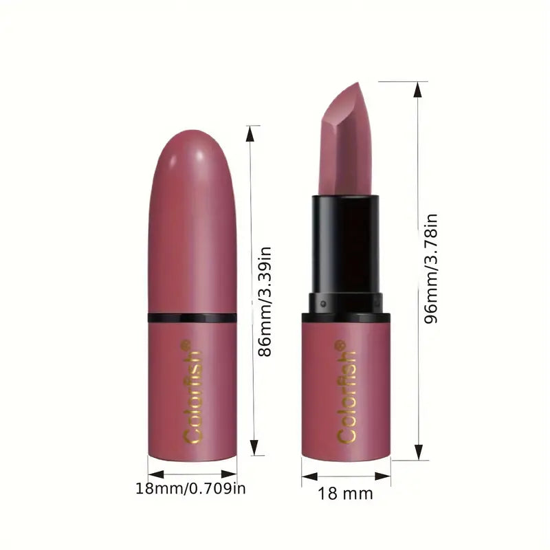 Lipstick Long-Lasting, Waterproof, Smudge-Proof