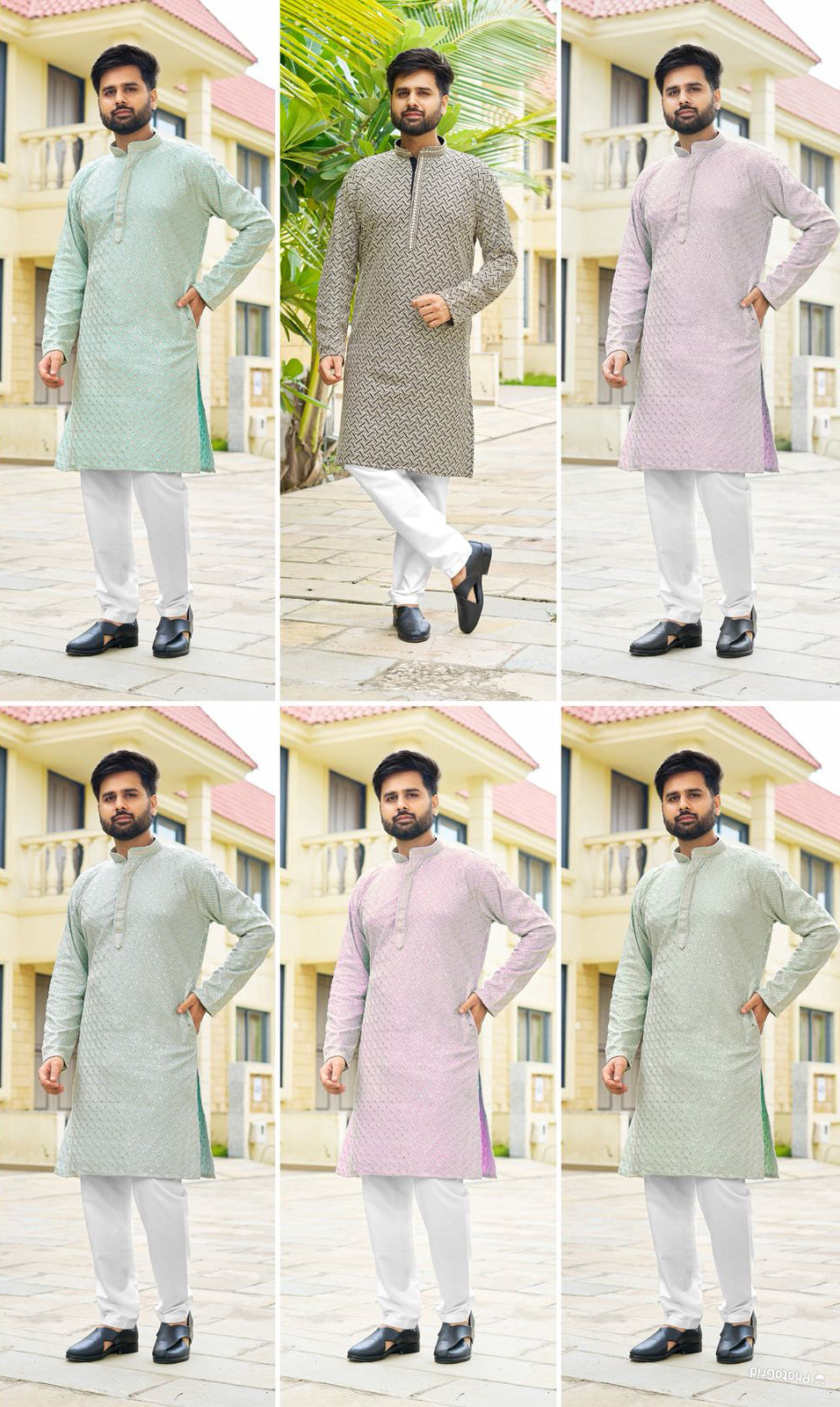 Boutique Finishing Premium Chikan Kari Kurta 2XL