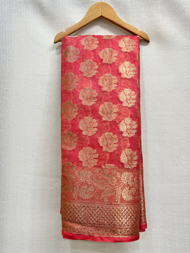 Party Wear Organza Saree