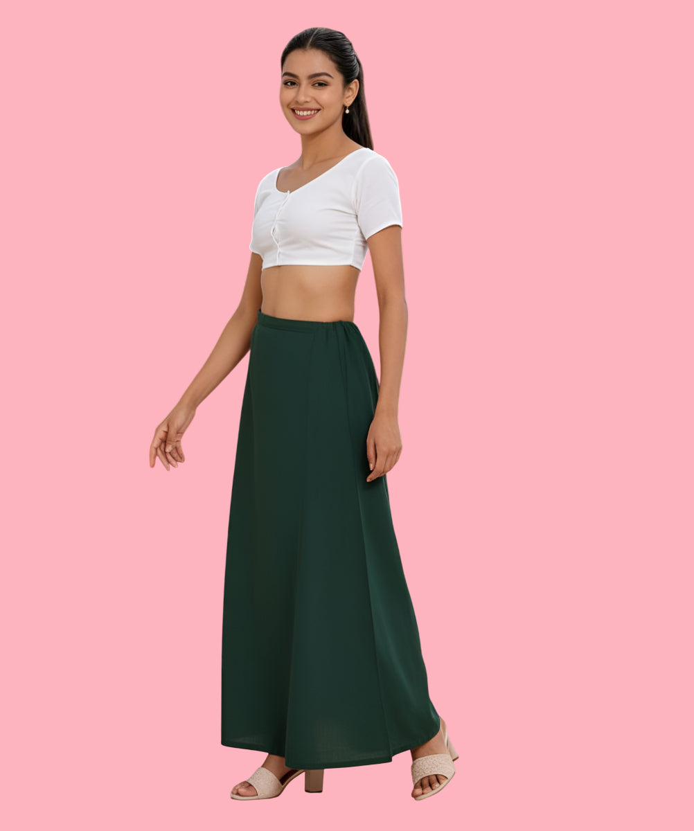 Cotton Petticoat | 3 Green Colors