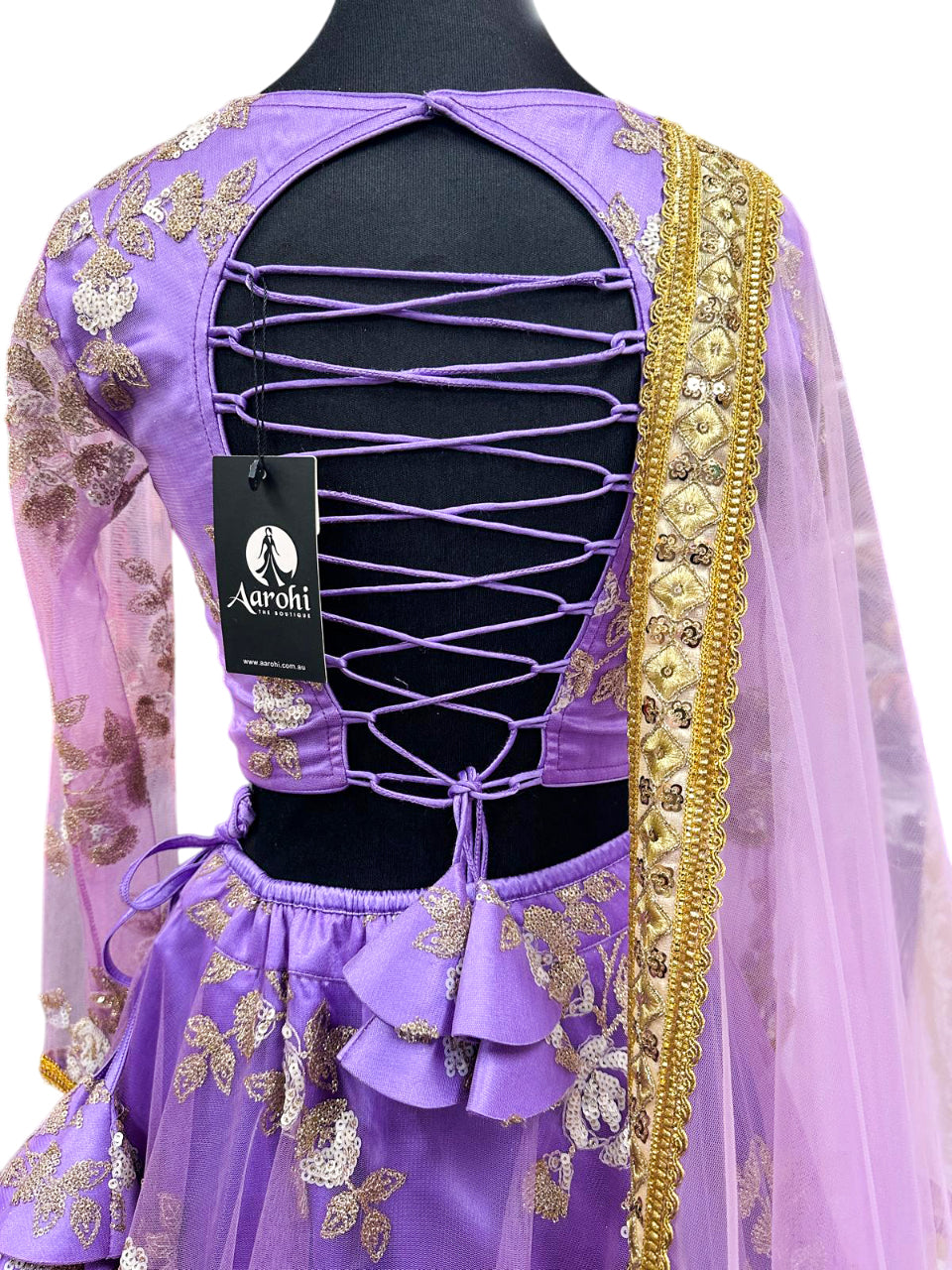 Lehenga Choli-Purple