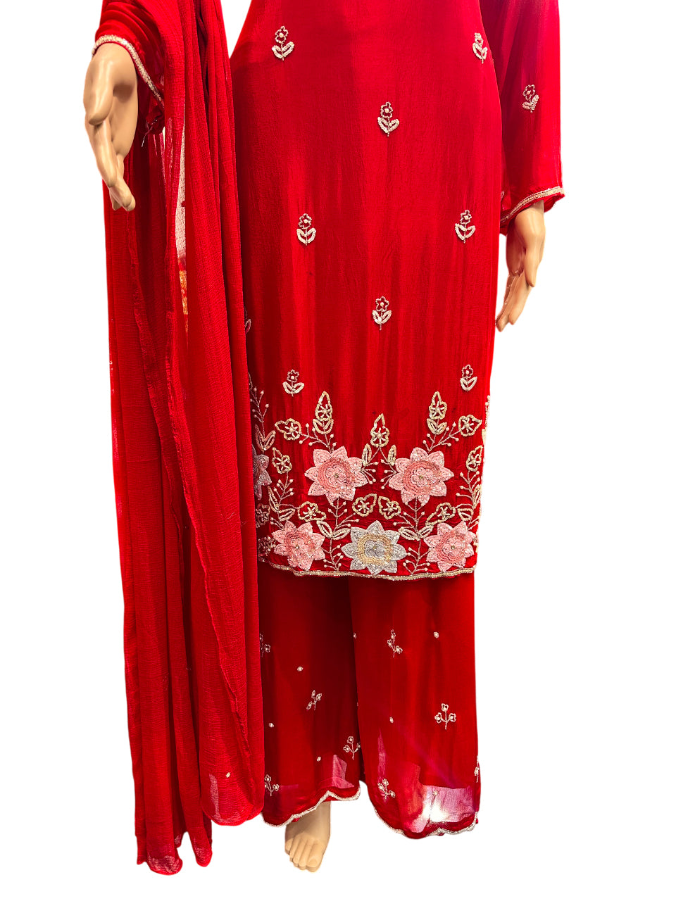 Teej Special Hand Work Kurta Suit R2