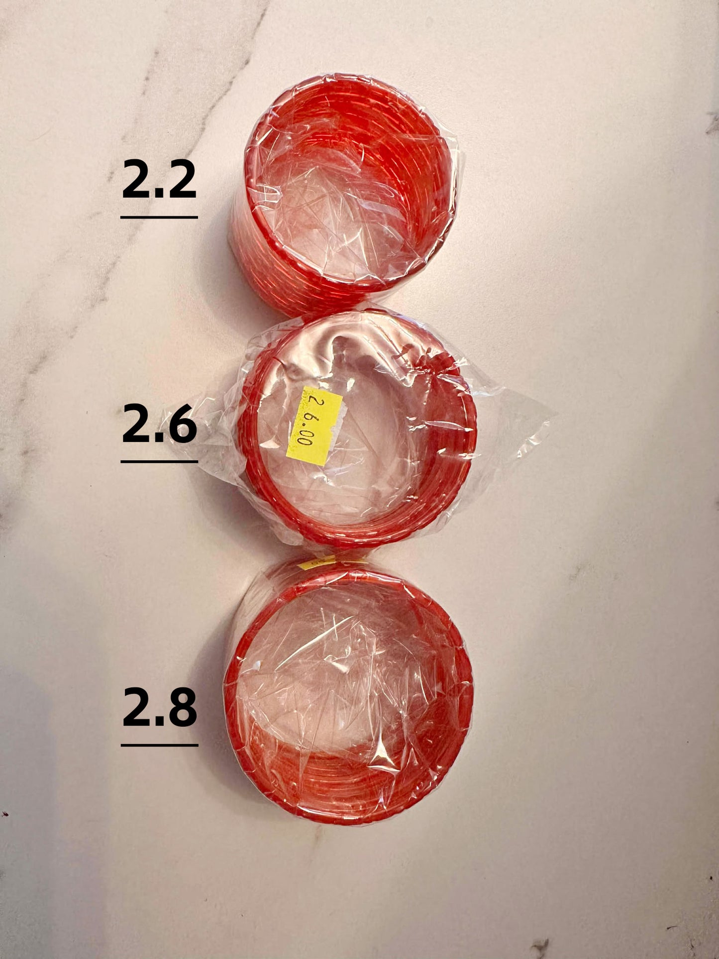 Cutting Designed Glass Bangles 2.2-2.6