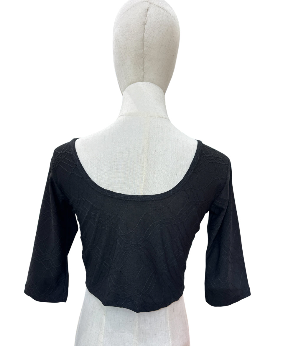 Stretchable Blouse Black