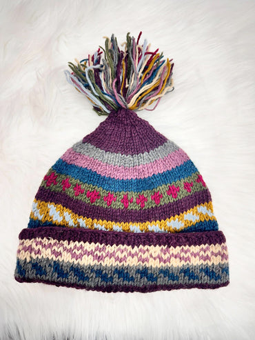 Multicolor Woolen Hand Made Bennie