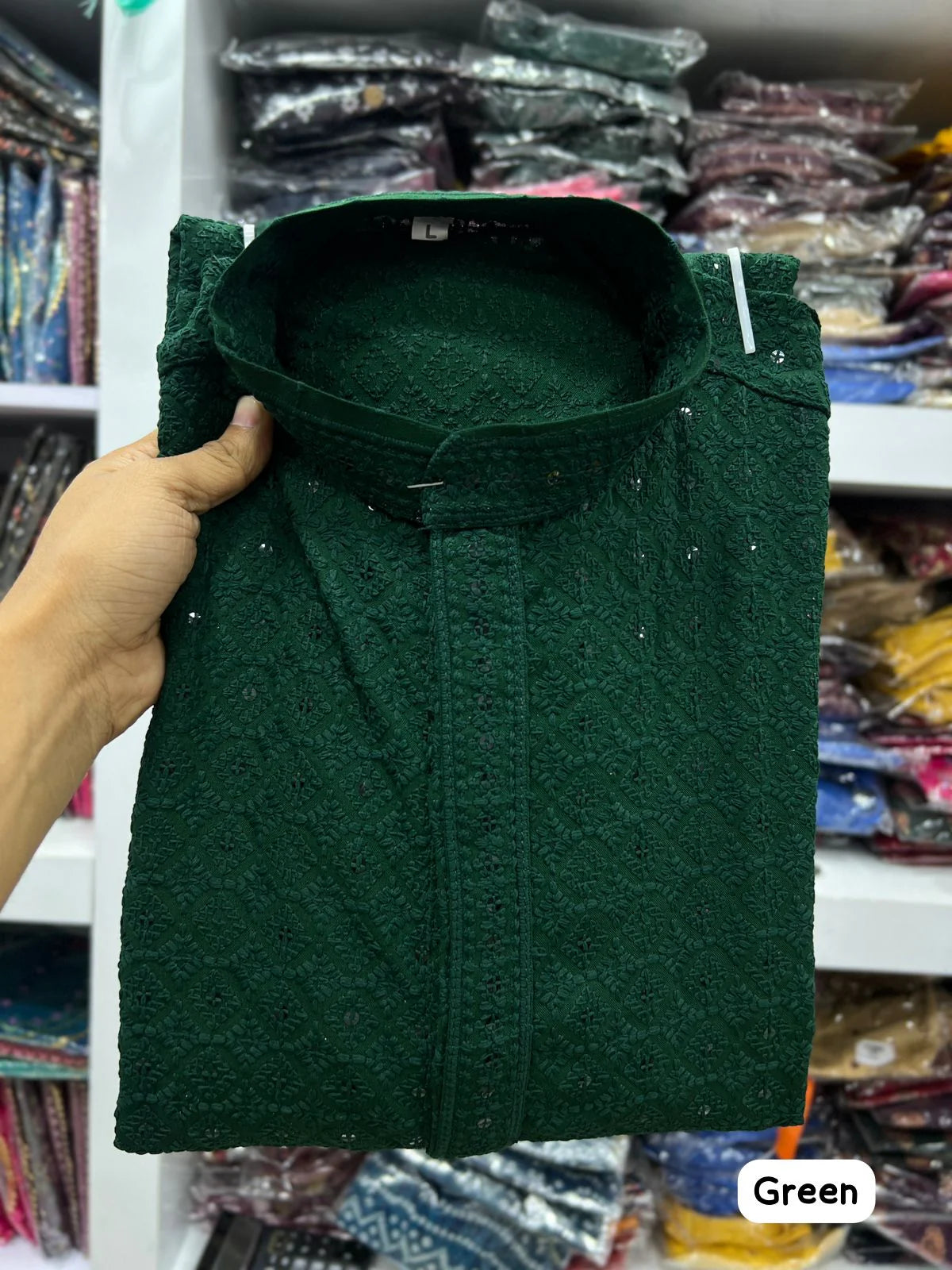 2025 Bhaik Tika Gift Box 1 (Premium Chikan Kari)