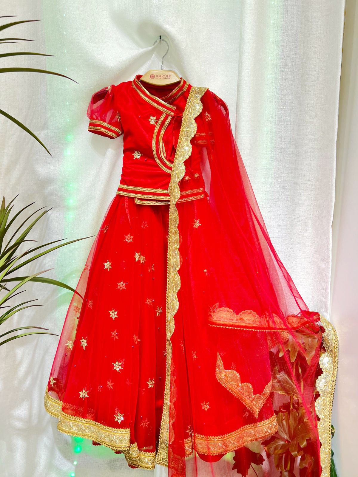 Girls Lehenga Choli-10-12 Yr
