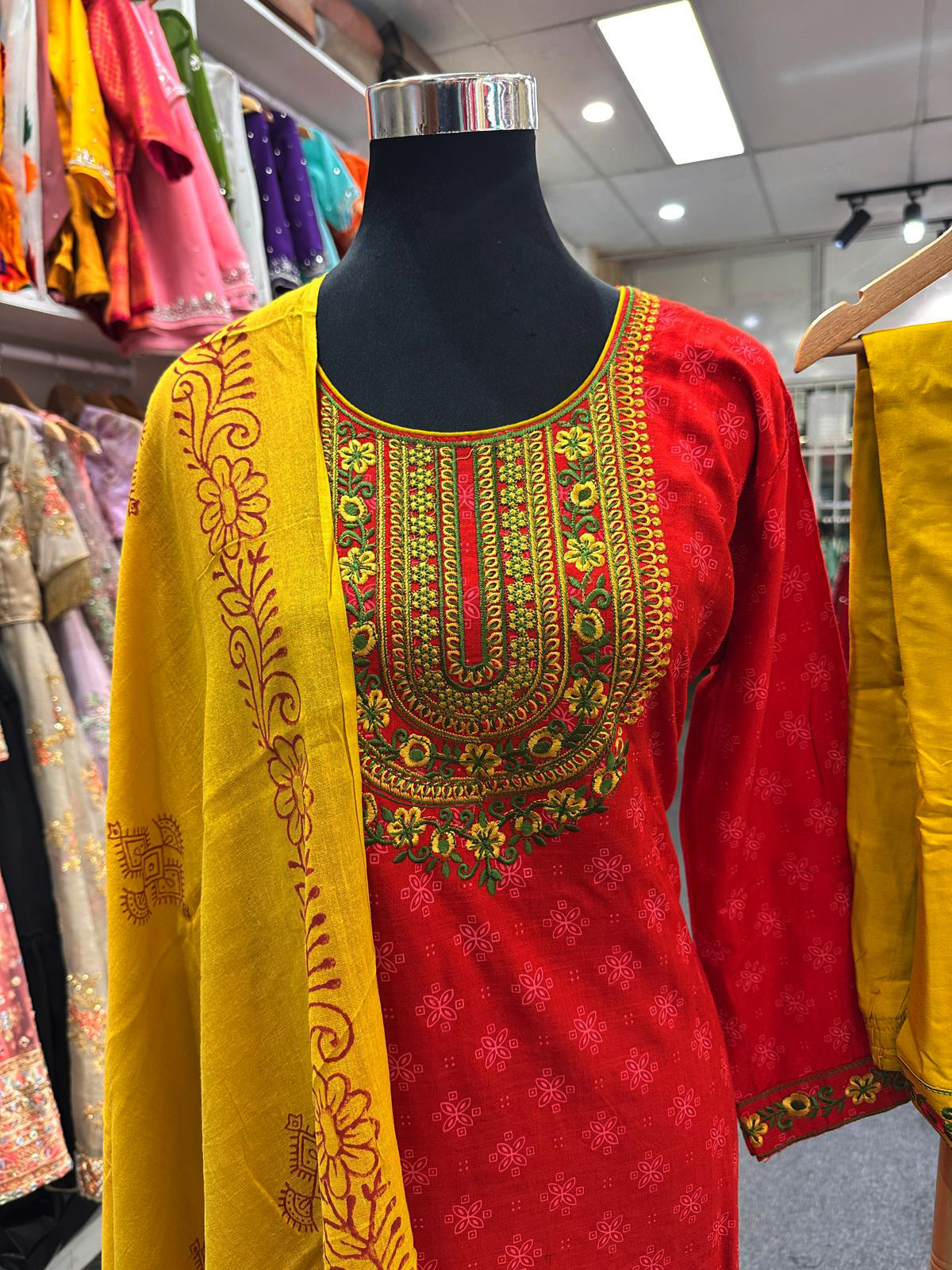 Cotton Kurtha set Size 44 (2XL) 5 Design