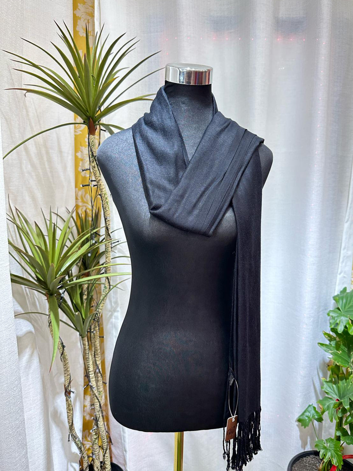 Pashmina Scarf-Black