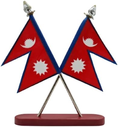 Nepali Flag Car Dashboard