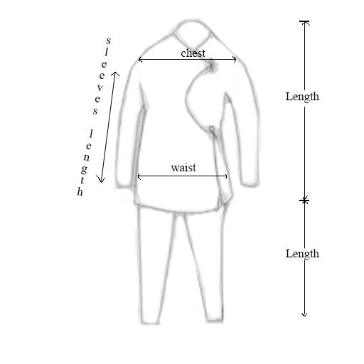 Daura Suruwal Premium Dhaka Border 4(XL-2XL)