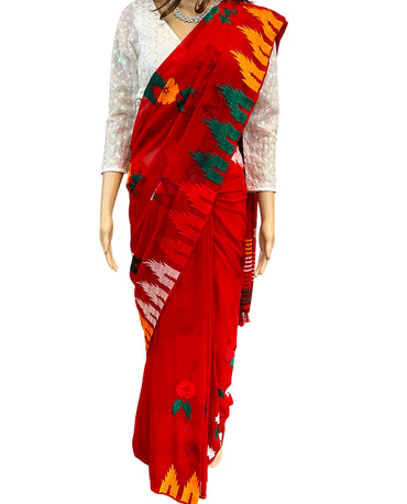 Dhaka Saree | Embroidery | 5 Colors