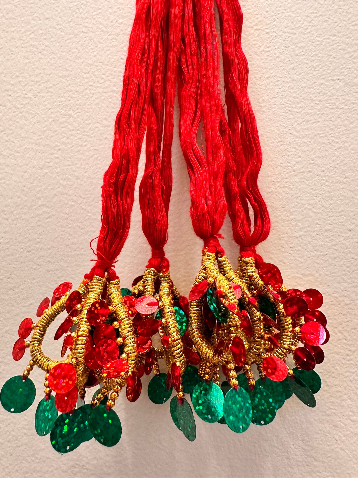 Teej special short lachha Red 0826
