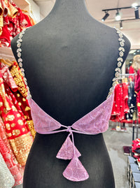 Designer Tube Blouse Purple