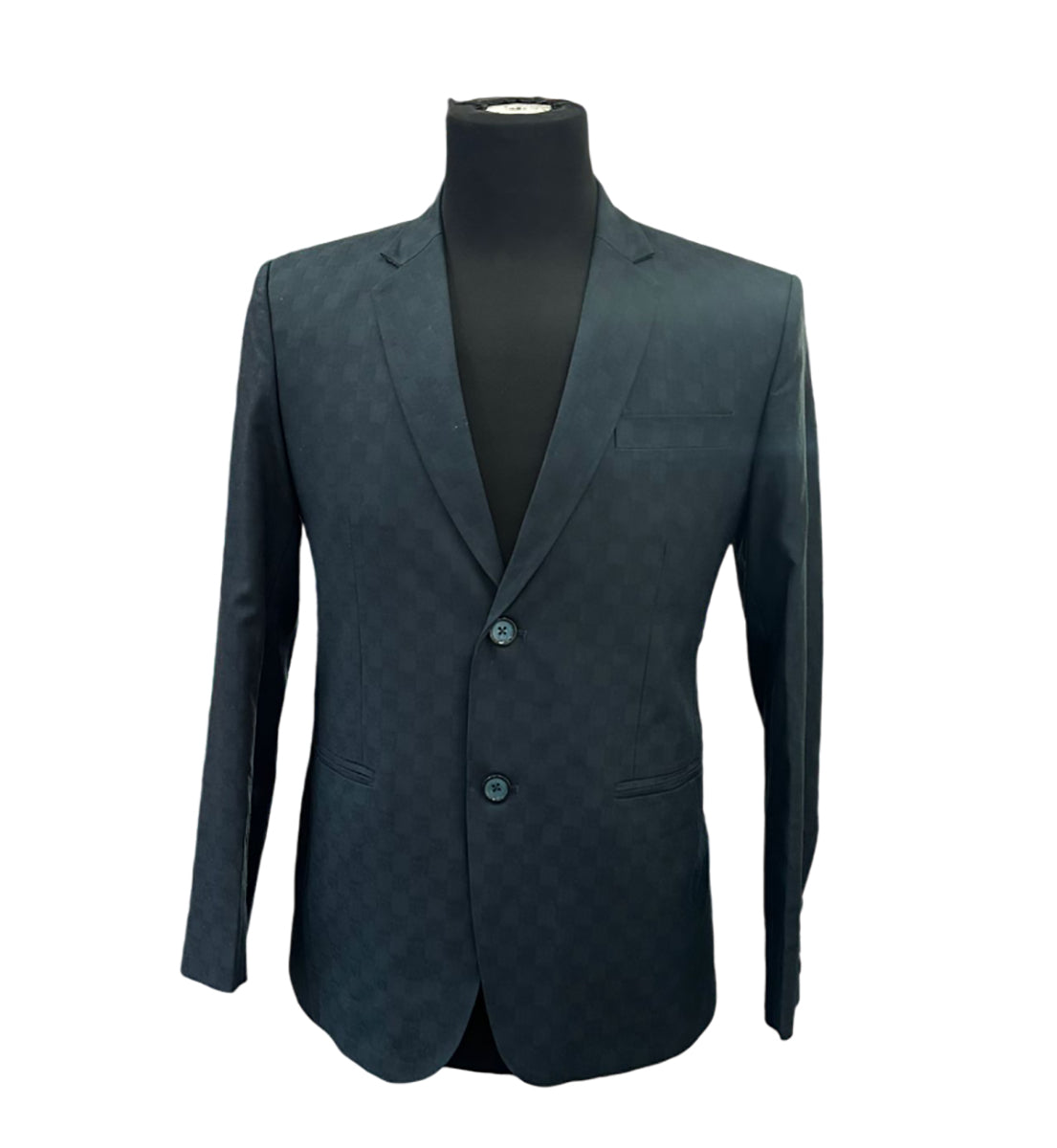 Blazer Navy Check