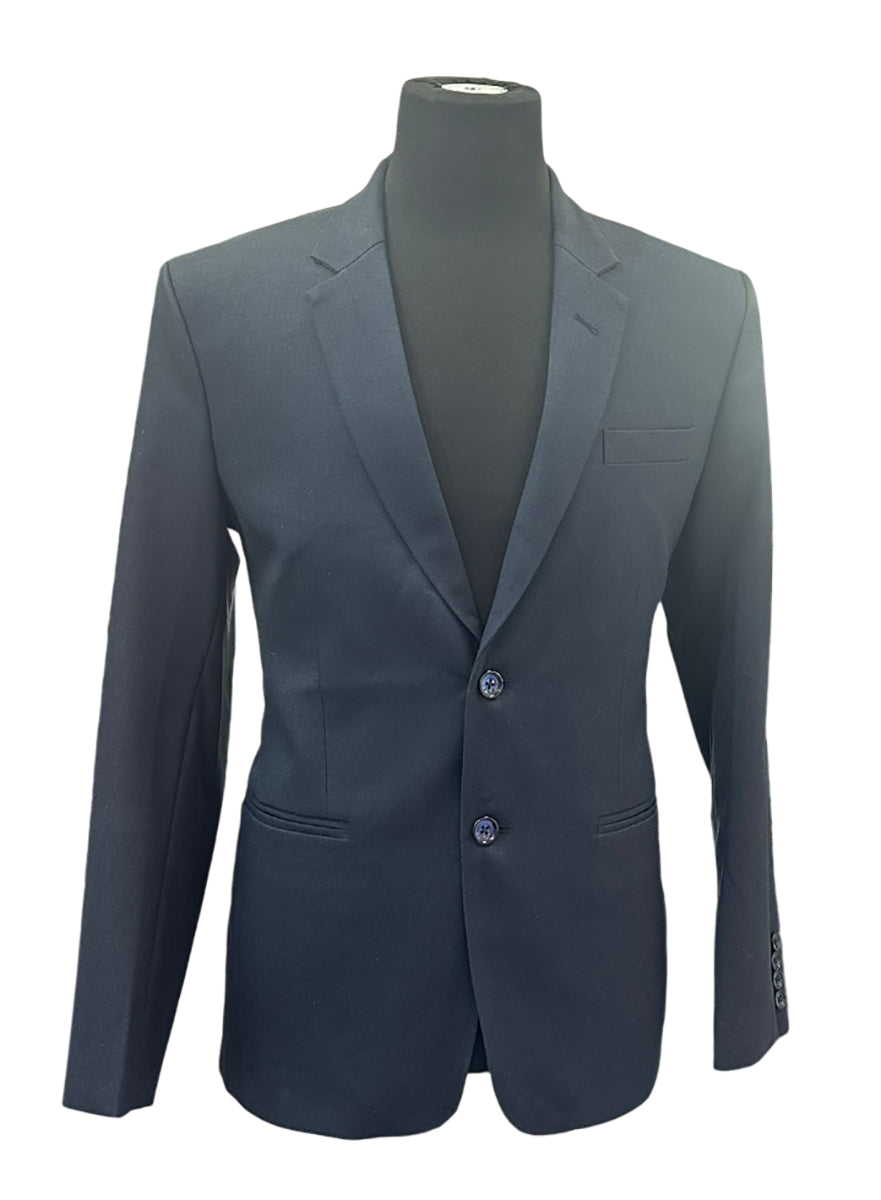 Blazer Plain Navy Blue