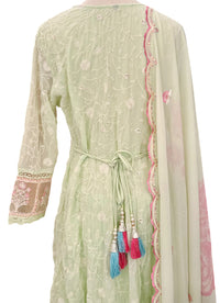 New Arrival Forever Hits Premium 3pcs Party Wear Anarkali Suit 40-44