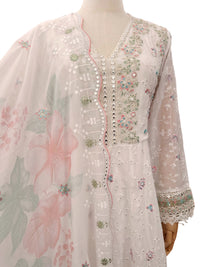 New Arrival Forever Hits Premium 3pcs Party Wear Anarkali Suit 40-44