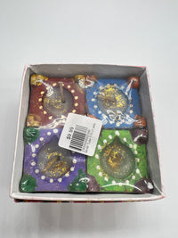 Tulsi Wax Diya 4 Design