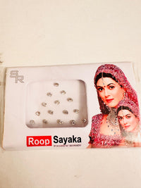 Tika (Bindi) Silver White | 7 Design