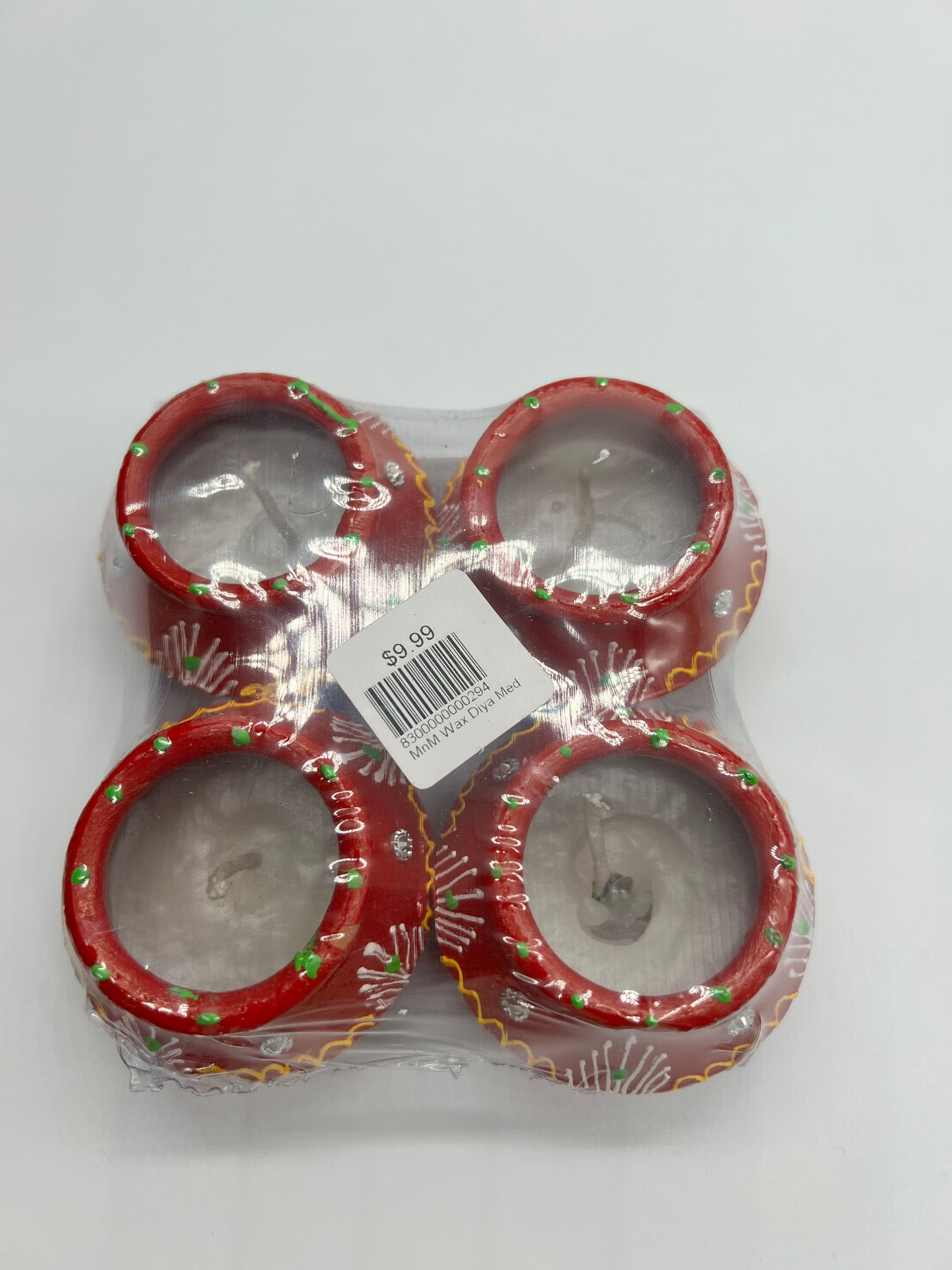 Diwali Special Designer Wax Diya Pack