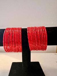 Cutting Designed Glass Bangles 2.2-2.6