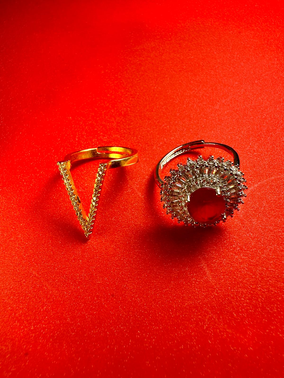 AD Premium Ring Perfect for Saree Blouse, Festival, Party-Function